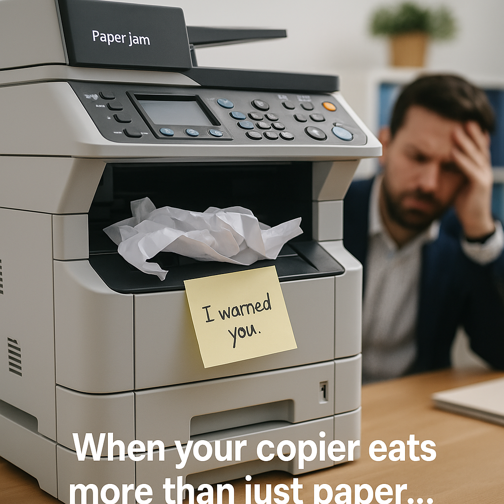 The Copier That Ate My Budget – And Other True Tales from the Office