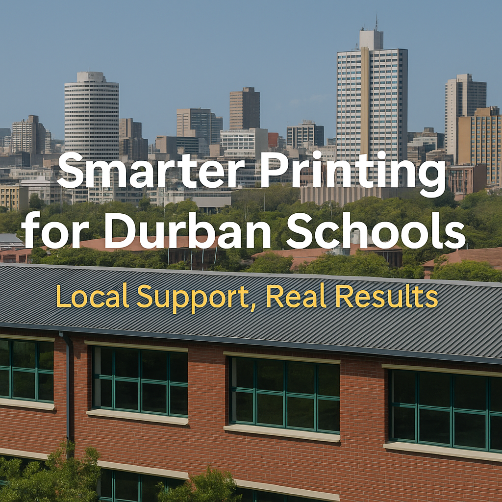 Smarter Printing for Durban Schools — Local Support, Real Results