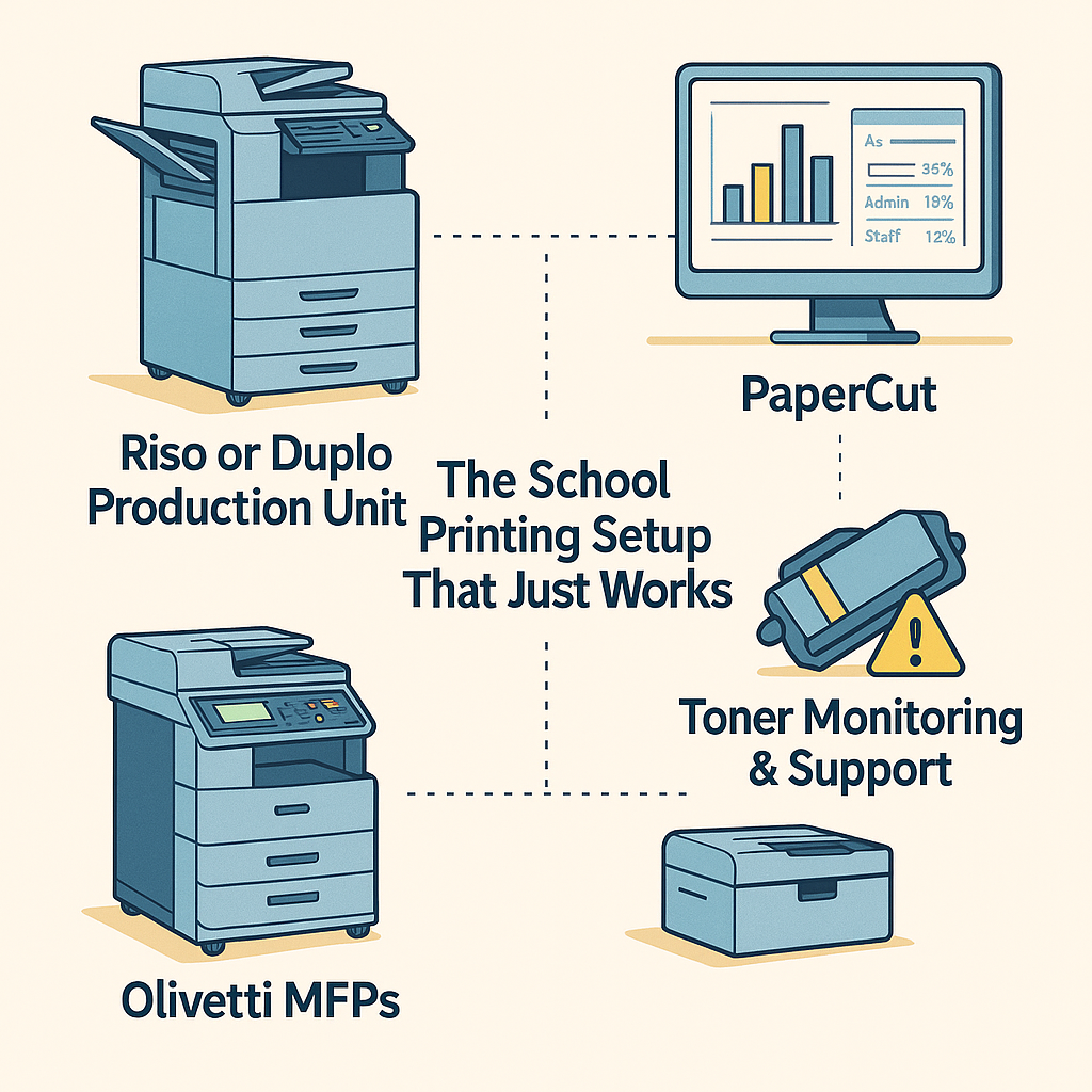 Should Schools Buy or Rent Their Printers? Here’s the Smart Answer
