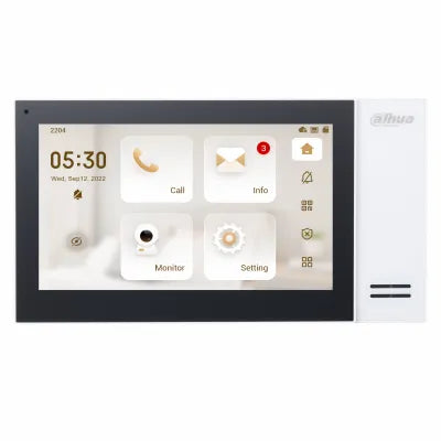 Dahua White IP Indoor Monitor 7 Inch