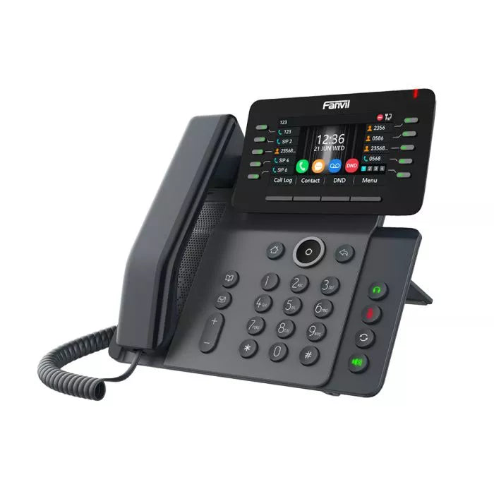 Fanvil 20SIP Gigabit Bluetooth PoE WiFi 5 VoIP Phone | V65
